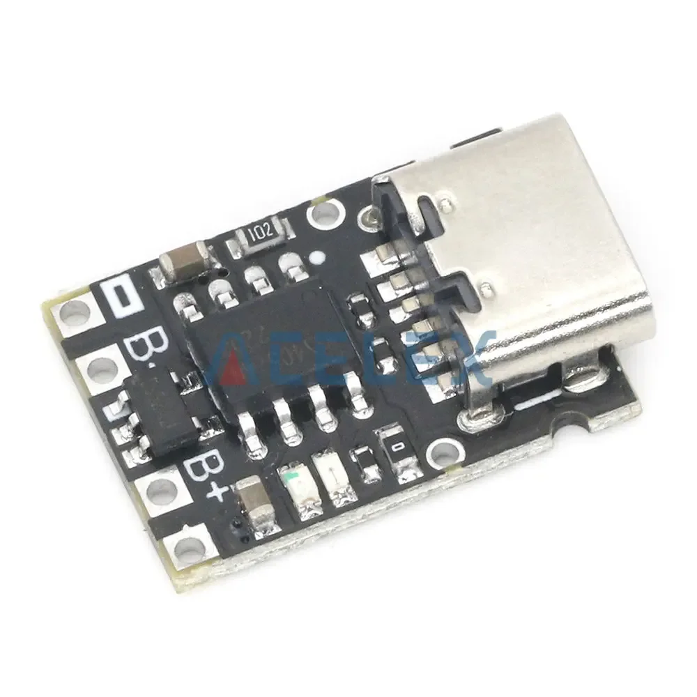 Siêu Nhỏ Pin Lithium Sạc Bảng 1A Ternary Pin Lithium 3.7V4.2V Sạc Mô Đun Loại-C Với Ban Bảo Vệ