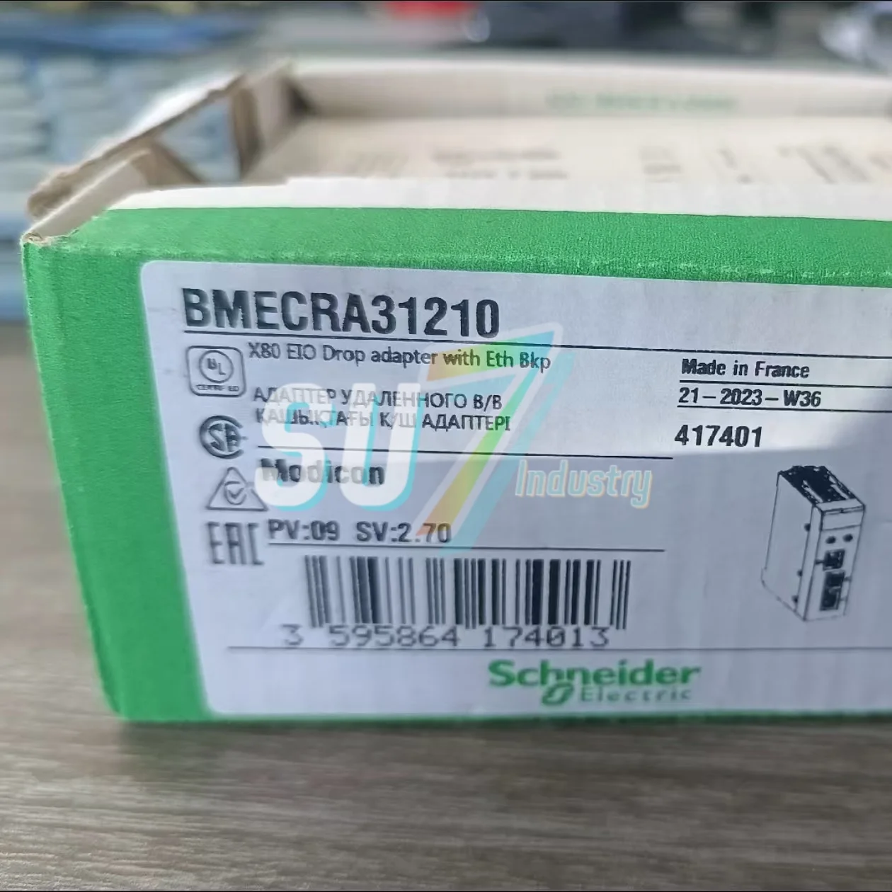 Nowy w pudełku moduł PLC BMECRA31210 BMEXBP0400