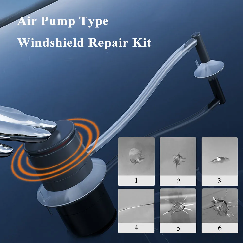 kit reparacion parabrisas Kit de reparación de parabrisas de coche, agente de restauración de vidrio, pegamento para reparar herramientas de punto de grietas de ventanas DIY para suministros de coche de vidrio