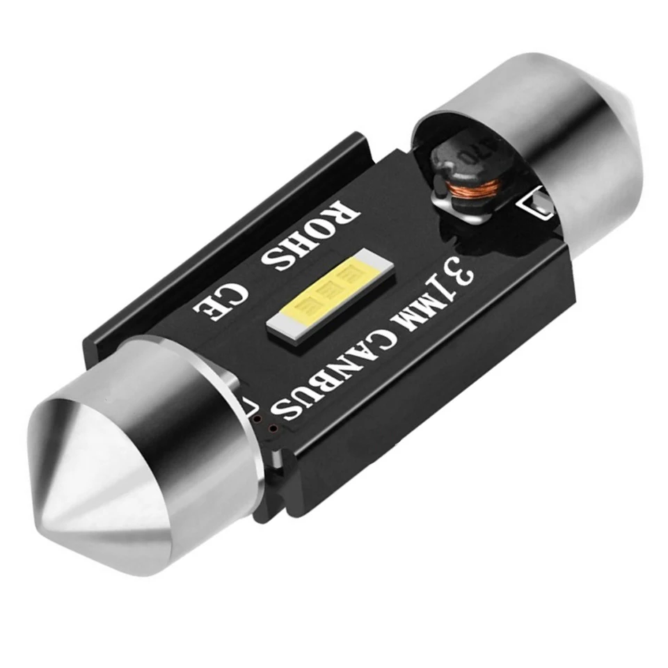 1x CSP 1860 C5W Đèn LED Xe Hơi Ô Tô 31Mm 36Mm 39Mm 41Mm Festoon Đọc Sách Nội Thất Ô Tô Dome xe Thân Cây Cửa Bóng Đèn 6000K DC12V