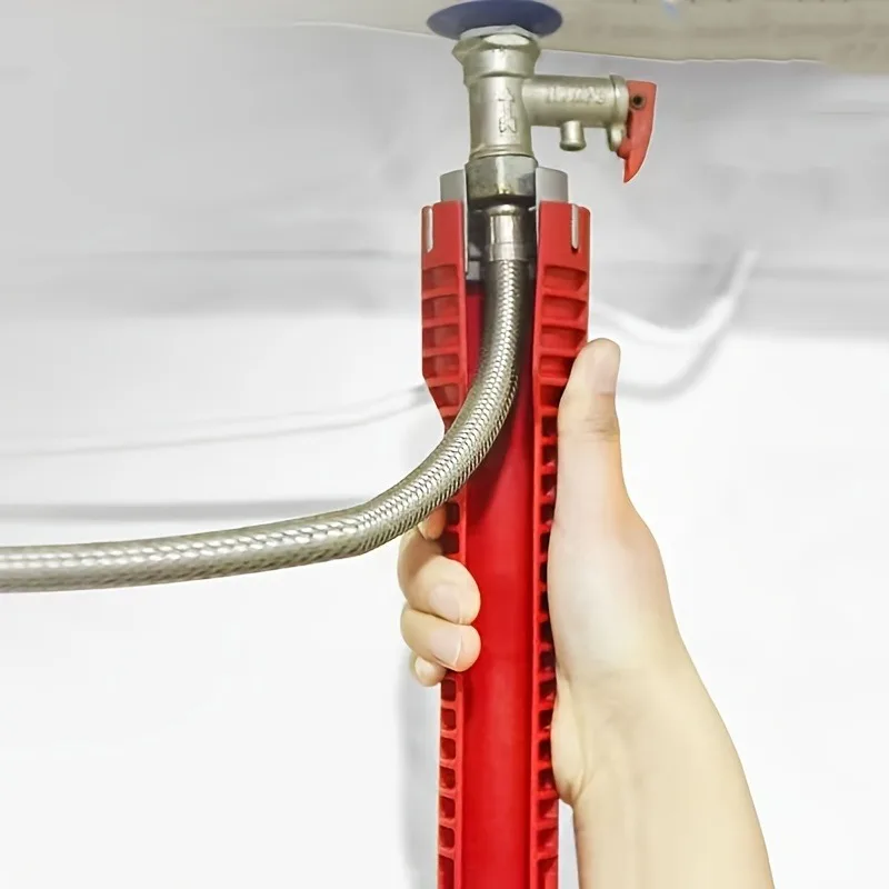 Llave multiusos 8 en 1 para grifo และ fregadero, เครื่องขัดเงาแบบหนีบผมแบบหนีบผมมะม่วง, ประเภทพิเศษ