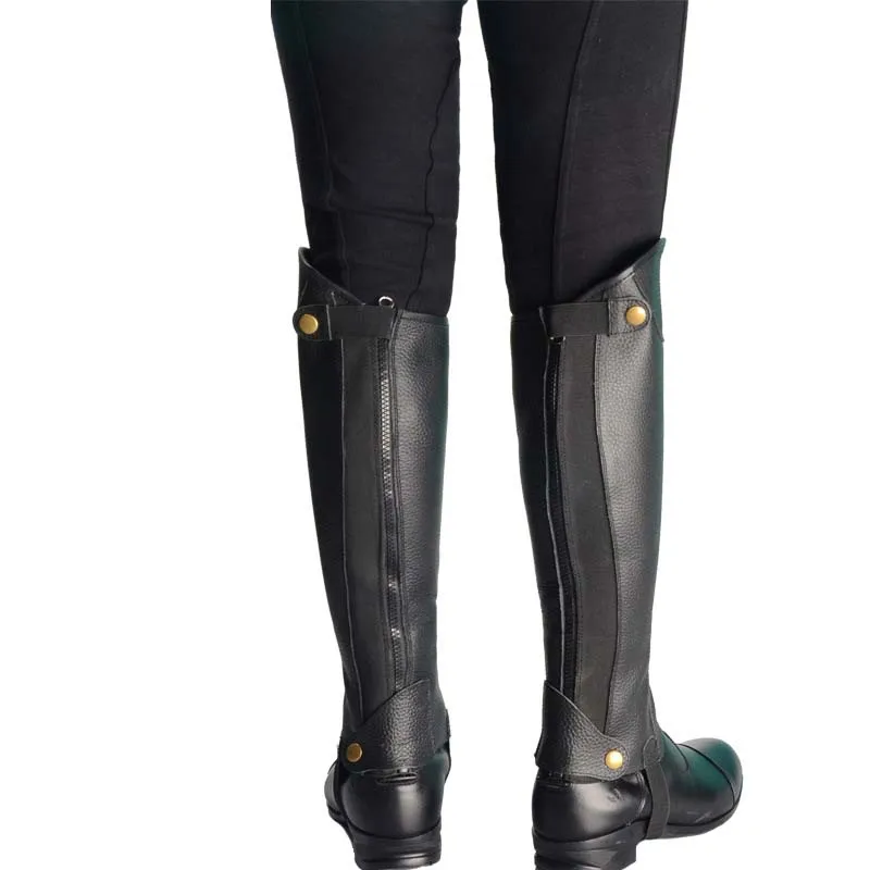 Reitsport-Leggings, Mikrofaser-Rindsleder, langlebig, für Reitstiefel, Körperschutz, weiche Schutzausrüstung, Ausrüstung für Pferde
