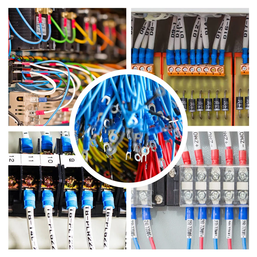 SN-02C Dây Dụng Cụ Đóng Đnh Bộ Cách Điện Điện Kết Nối Lọn Uốn-Mông, Vòng, Spade, thiết Bị Đầu Cuối Cáp Ổ Assortment Bộ