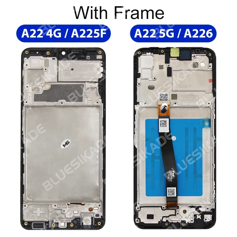 IPS Display For Samsung Galaxy A22 4G LCD A225 Display Touch Screen For Samsung A22 5G Display A226 LCD Digitizer Replace Parts