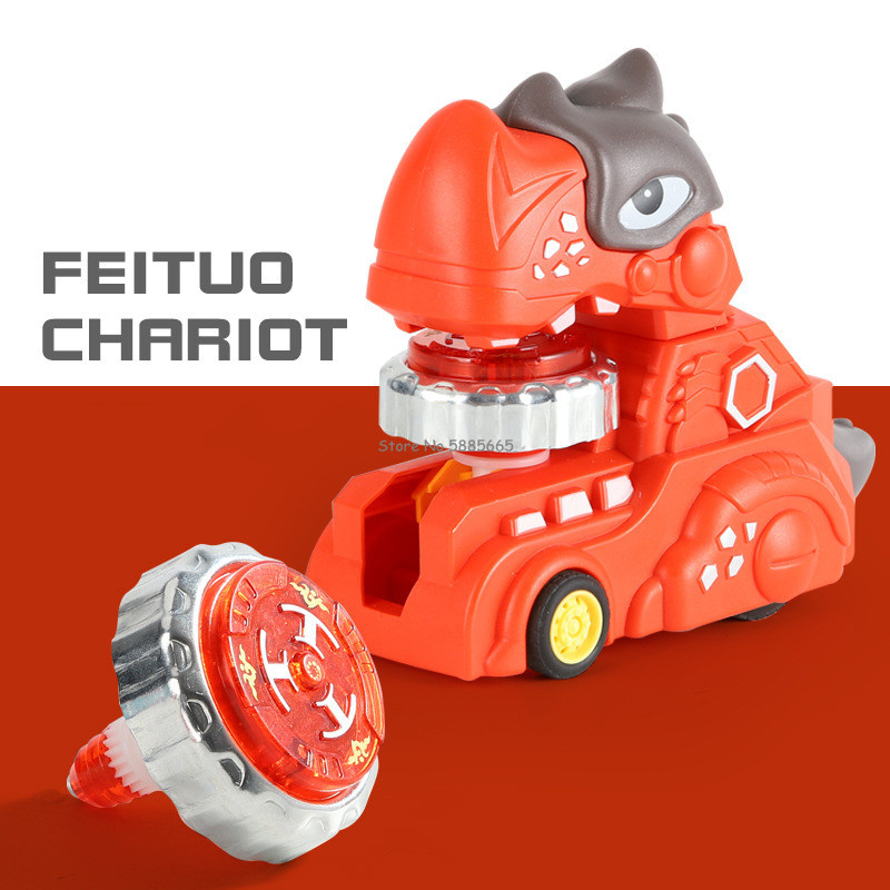 Multiplayer-Wettbewerb Legierung Dinosaurier geformt Top-Auto Schiebe kraft Lagerung ein Klick Emission coole Beleuchtung cool Stil Top-Auto