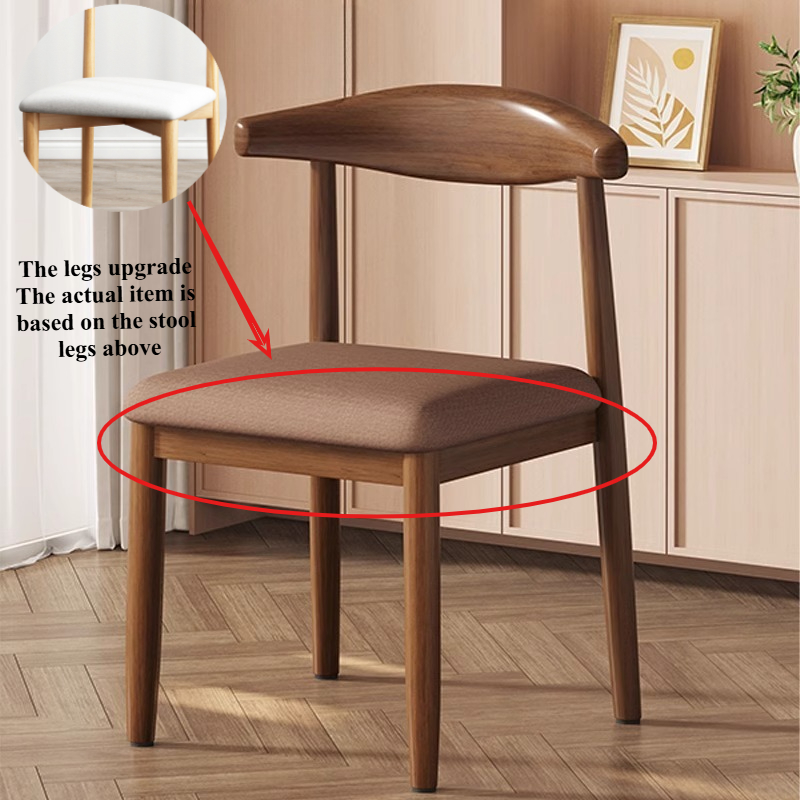 Nordic mesa de jantar cadeira moderna simples casa internet celebridade cadeira simples banqueta encosto chifre cadeira