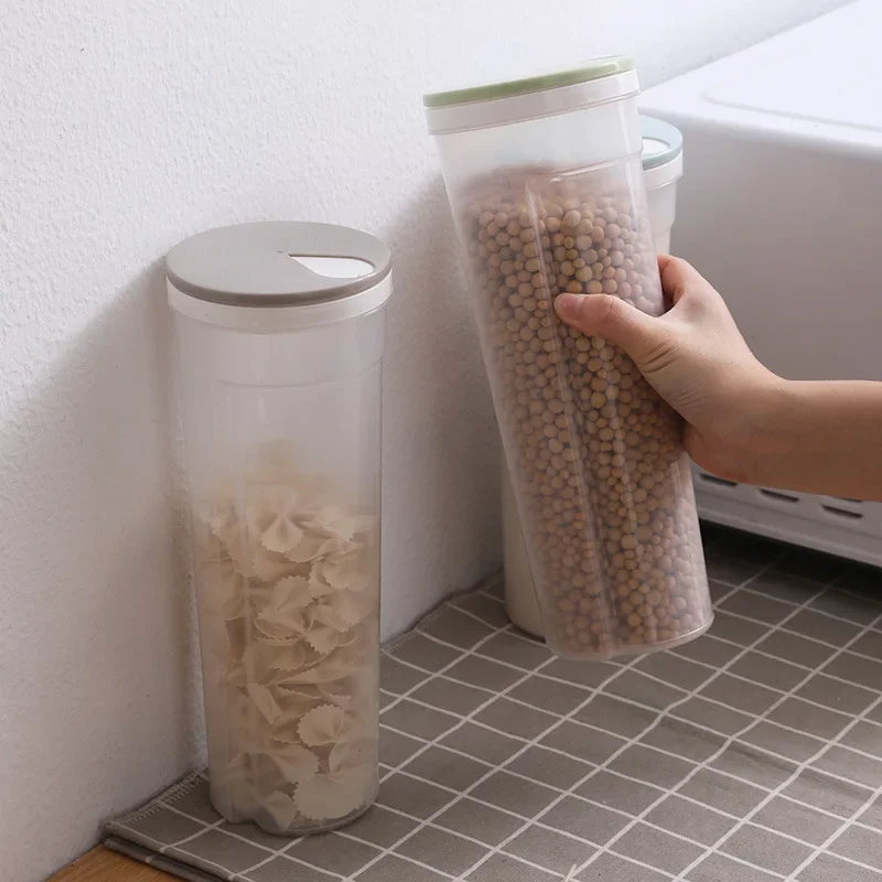 2023 Food Storage Box Sealed Containers Leakproof Storage Box Crisper for Cereal Spaghetti Noodle Pasta Grain