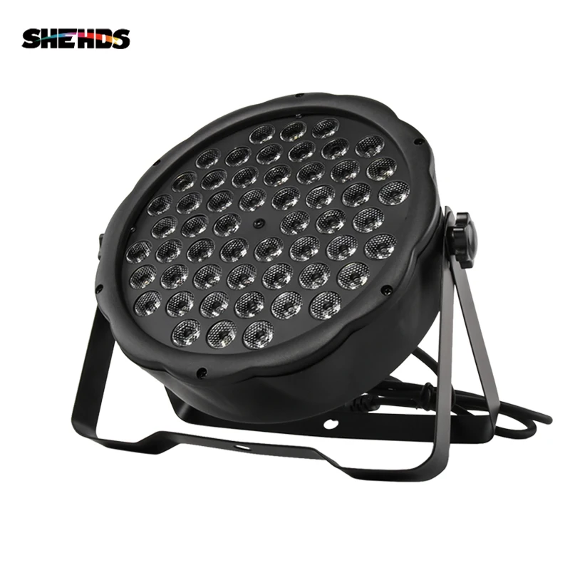 SHEHDS 54x3W RGBW LED สีสัน Par Light DMX512 สําหรับ DJ Live Disco ครอบครัวปาร์ตี้บาร์ Stage Effect Light Fast Shipping