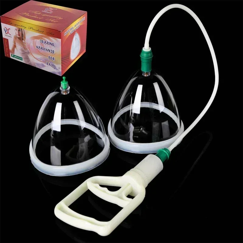 Masajeador de aumento de senos y glúteos, máquina de succión, terapia de vacío, dispositivo de masaje de aumento de glúteos, Copas de ventosas de elevación