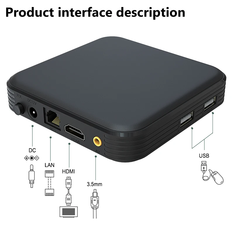 Digital Multimedia Network Media player Advertising Box Signage Player Restaurants Menu Billboard Android Information Release