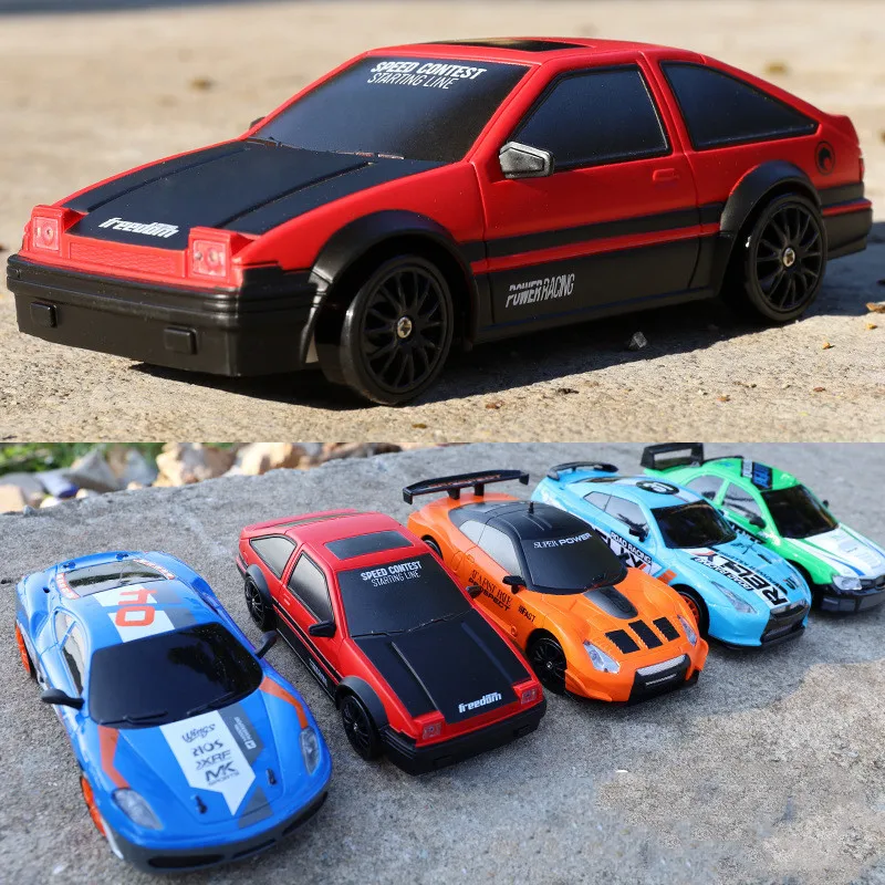 Mobil RC ดริฟท์ความเร็วสูง2.4กรัมโมเดล mainan REMOTE CONTROL AE86 GTR รถแข่งของเล่นสำหรับเด็กของขวัญคริสต์มาส