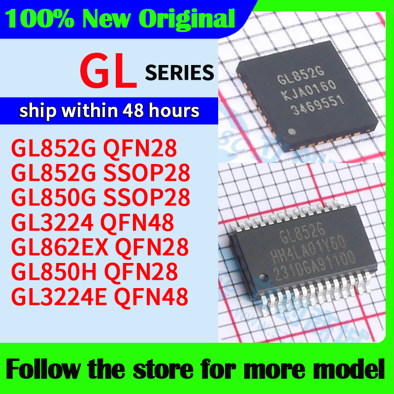GL852G GL852G GL850G GL3224 GL862EX GL850H GL3224E-OHY60-HHY22 В наличии 48-часовая доставка