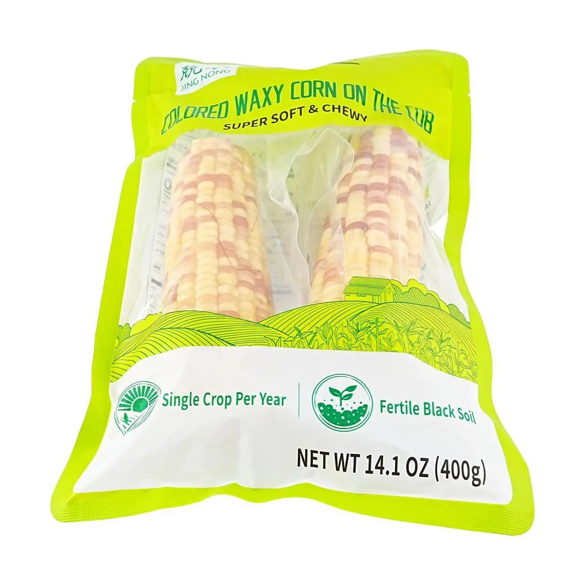 [7Packs] Jingnong Colored Waxy Corn on the Cob 14.1 oz*7Packs