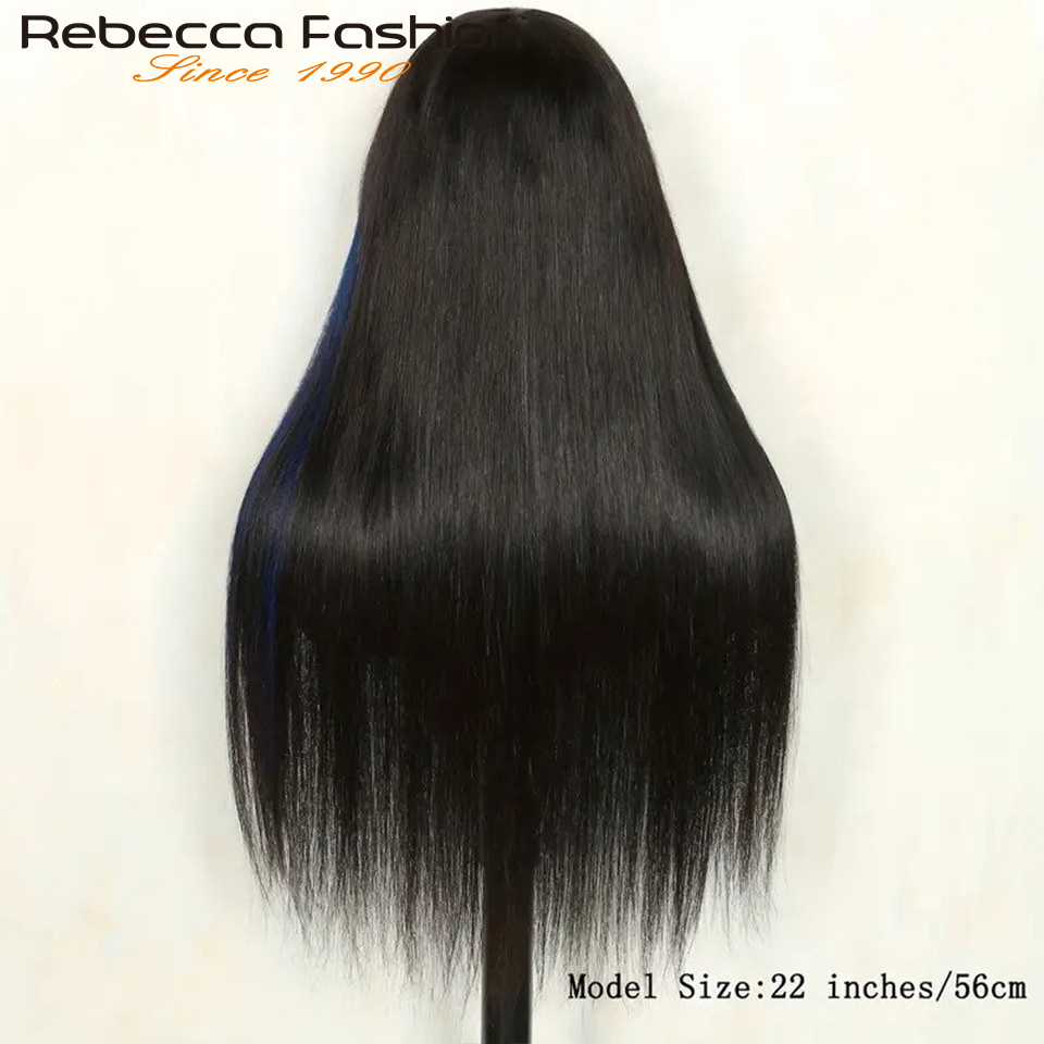 วิกเส้นผมมนุษย์ผมตรงแบบบราซิลที่มีผมม้าสีดำธรรมชาติใส่และไป100% วิกผมเส้นผมมนุษย์เรมี่วิกผมผู้หญิงเครื่องจักรเต็มรูปแบบ
