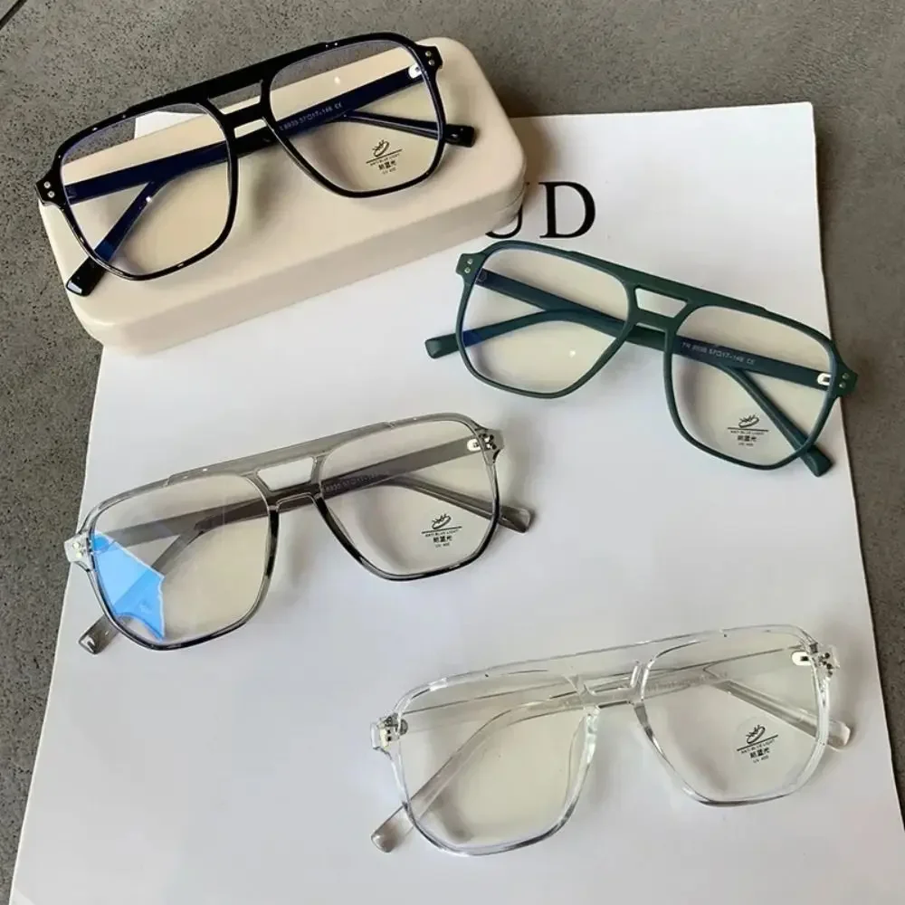 Blue Ray Blocking Anti-Blue Lightแว่นตาPC Eye Protectionแว่นตาสแควร์Ultralightแว่นสายตาแว่นตาผู้ชายผู้หญิง