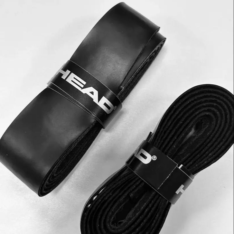 PU alça interna pele sweatband aperto raquete de tênis anti-deslizamento alça de borracha absorvente de suor