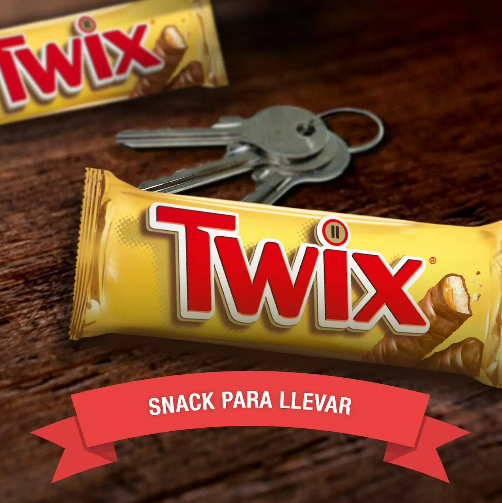 Mars Caixa de Doces e Biscoitos com Chocolate Twix, 25 Pacotes de 50 g Vegetariano