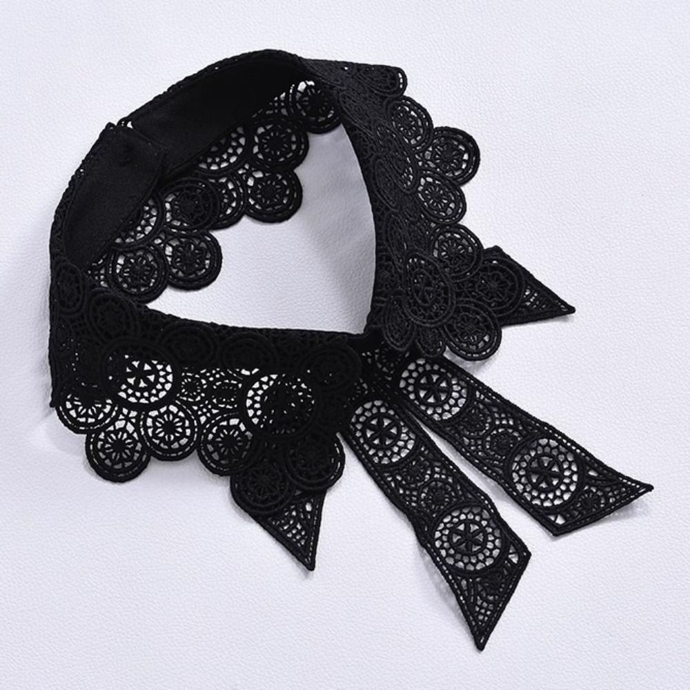 Bufanda de cuello de poliamida, cuello falso, solapa DIY, media camisa, cuello falso desmontable, mujeres y niñas