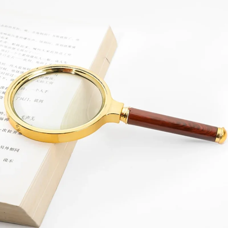 Handheld High-Definition Old Magnifying Glass Handheld Children's Magnifying Glass Reading for The Elderly for People