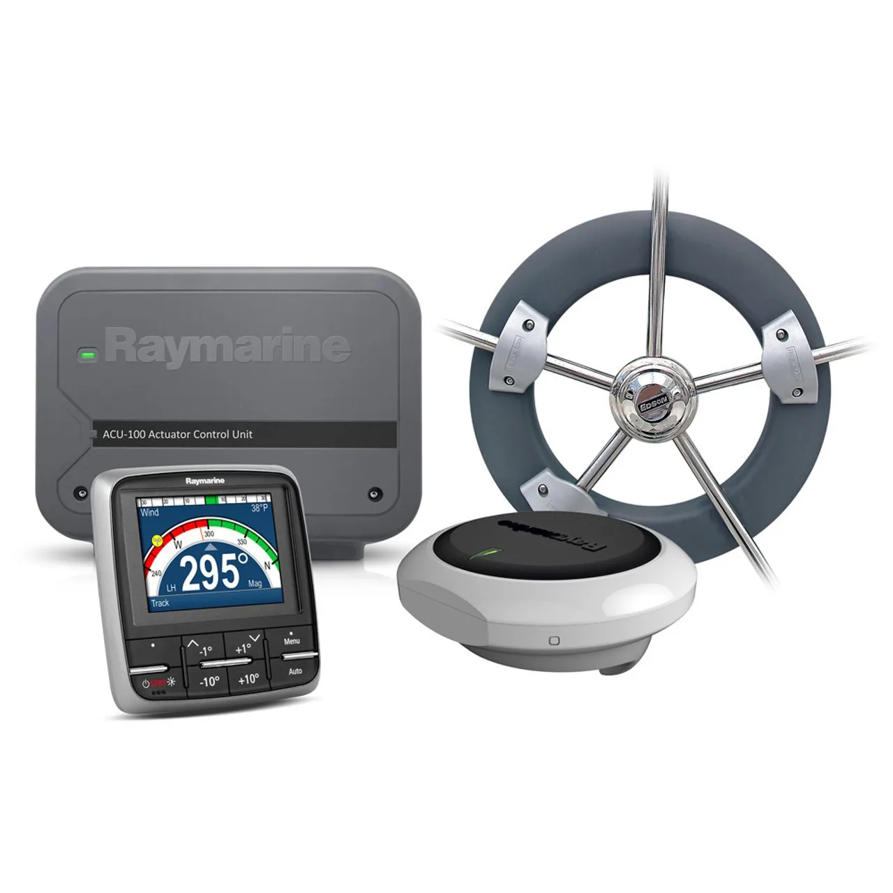 (NIEUWE NIEUWE KORTING) Raymarine EV100 Wheel Evolution-stuurautomaat