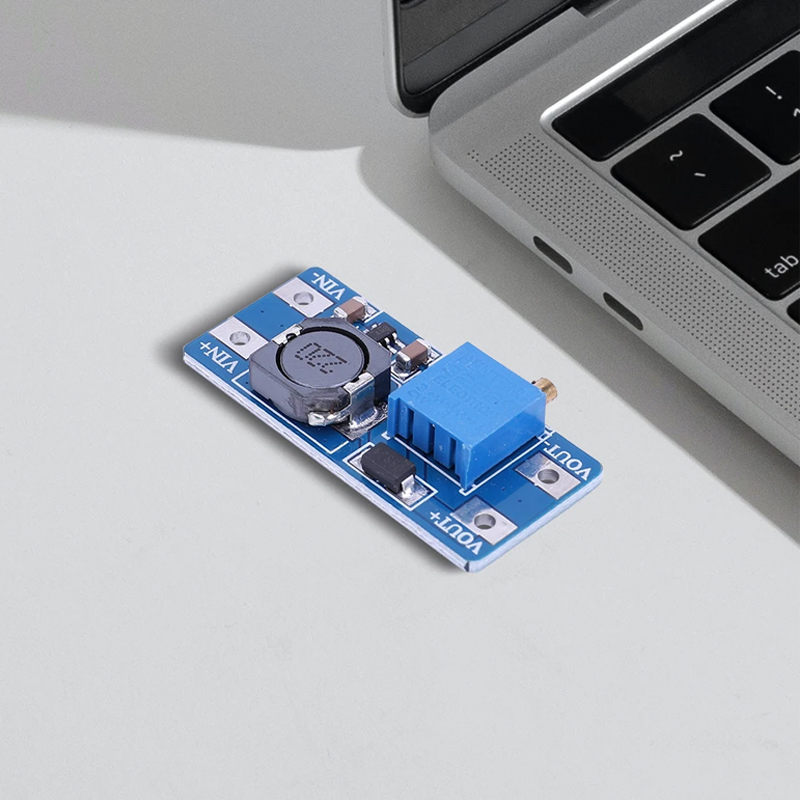 2pcs MT3608 Adjustable Boost Module DC-DC Step Up Converter Module 2A Max 2V-24V To 5V 9V 12V 28V Booster Power Supply Board