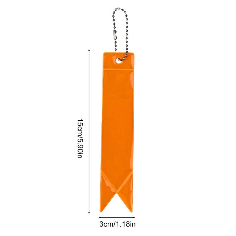 Reflector de mochila, 10 Uds., colgantes reflectantes de seguridad para niños, Reflector impermeable para niños, seguridad para caminar nocturno altamente Visible