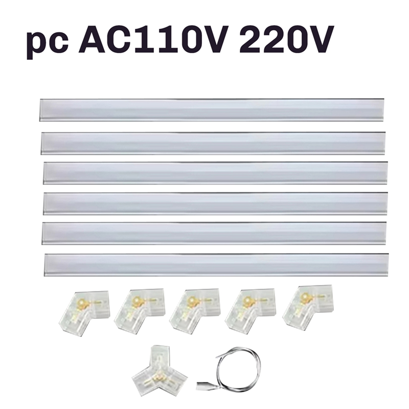 A26F-Honeycomb Led DIY Luz de garagem para iluminação de barbearia para mostrar ginásio de reparo de corpo automático 110V