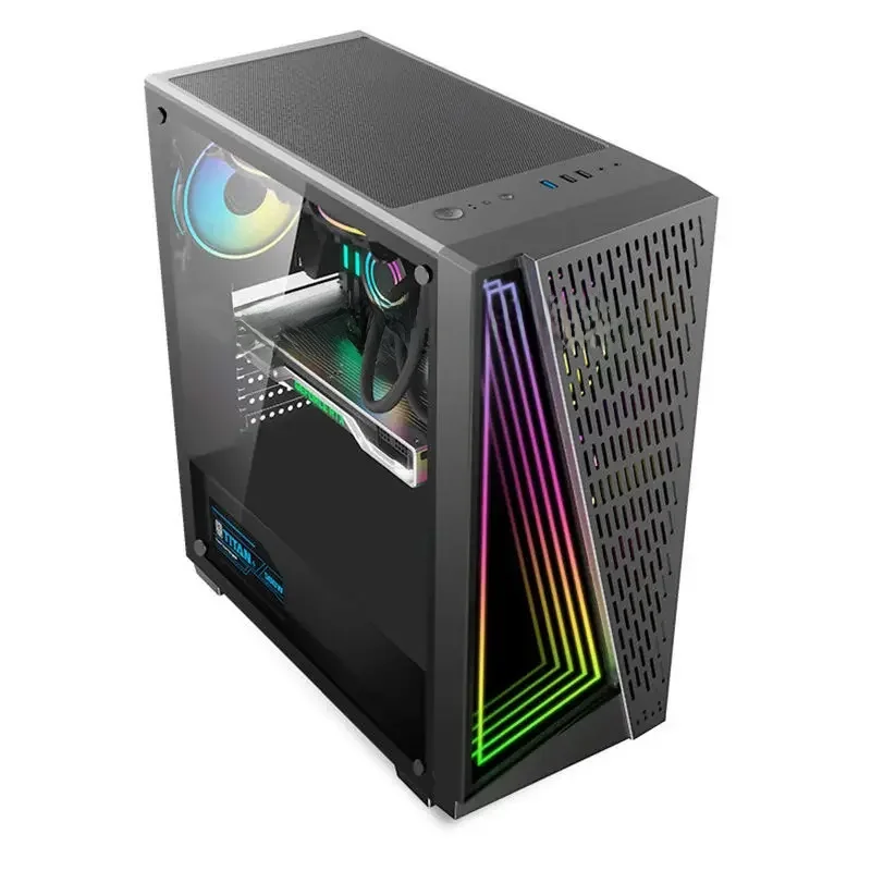 New Style Ultimate Desktops Gamer Core I7-11700K 32GB DDR4 SSD 1T RTX 3070 8G Cheap Price Full case Tower Computer Set Gaming Pc