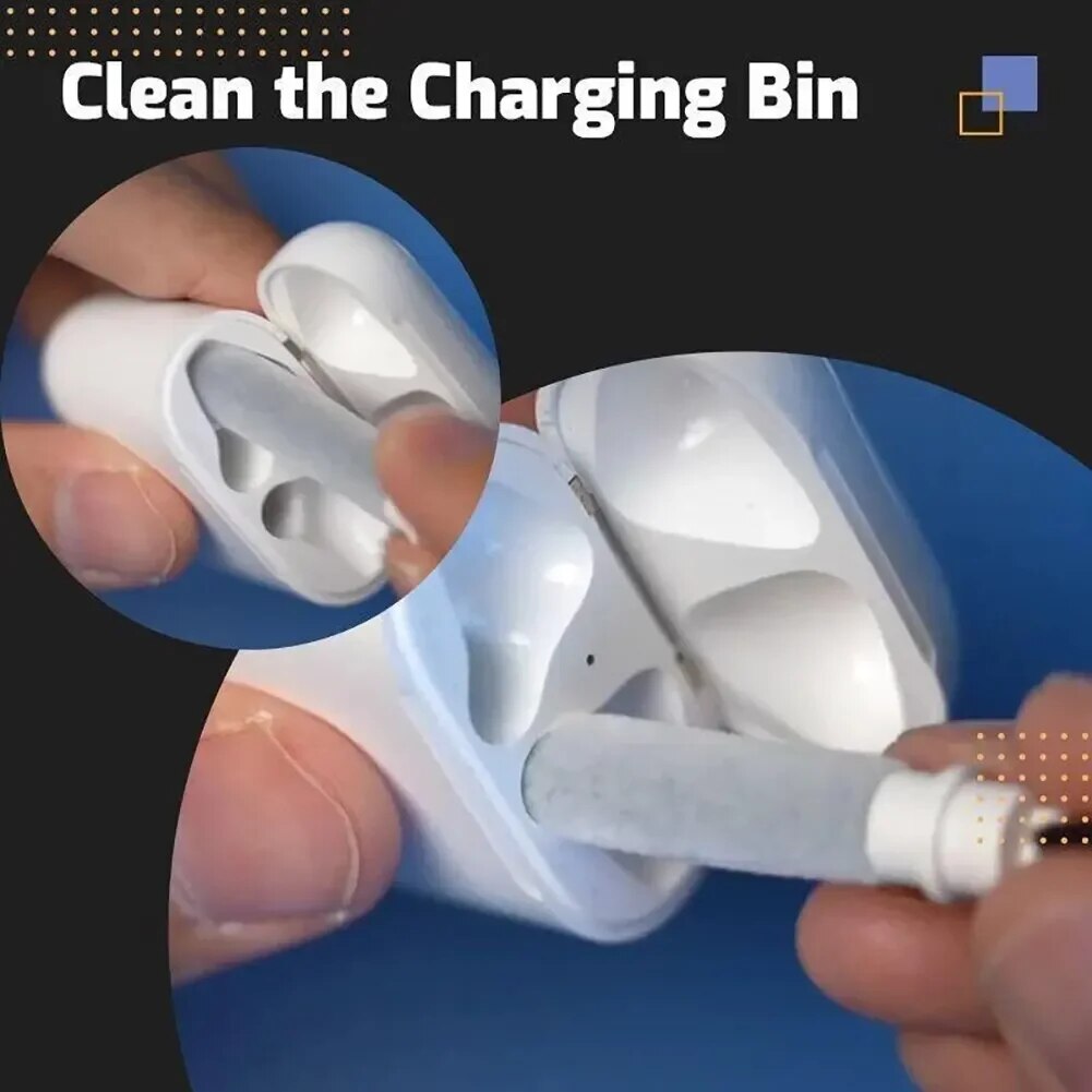 Zestaw czyszczący do słuchawek Airpods Pro 1 2 3 Szczotka do czyszczenia słuchawek Bluetooth Etui Zestaw słuchawkowy Klawiatura Telefon Narzędzia do czyszczenia