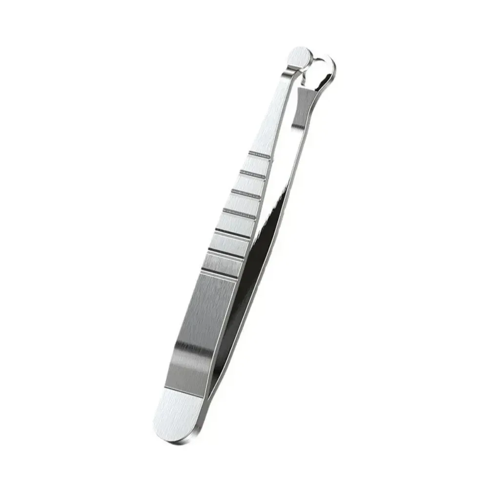 Pinzette universali per tagliare i peli del naso Pinzette per sopracciglia in acciaio inossidabile Taglio dei capelli del naso Manicure Taglio del viso Forbici per trucco Trimmer