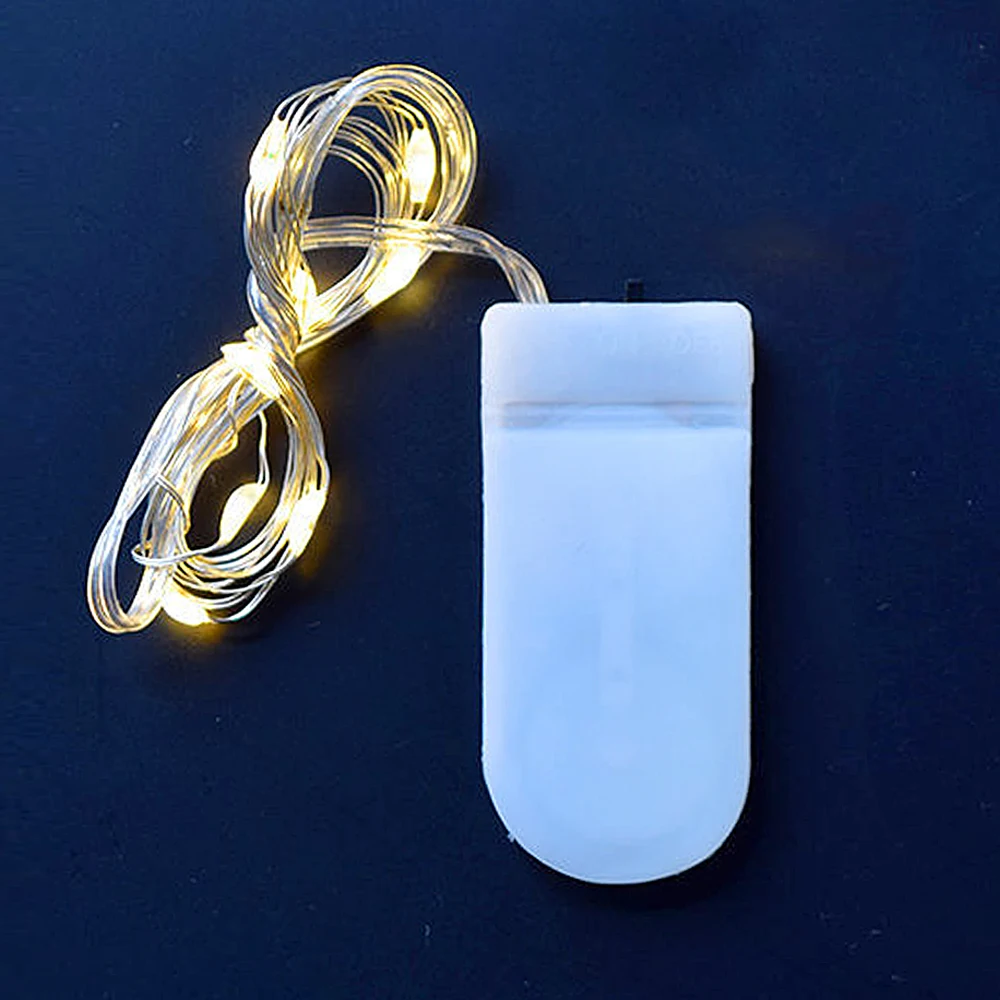 1M 2M 3M 5M Đèn LED Tiên Đèn Mini Giáng Sinh Đèn Dây Đồng Dây Ánh Sáng Đèn Ngủ chống Thấm Nước Cho Đám Cưới Quà Giáng Garland Đảng
