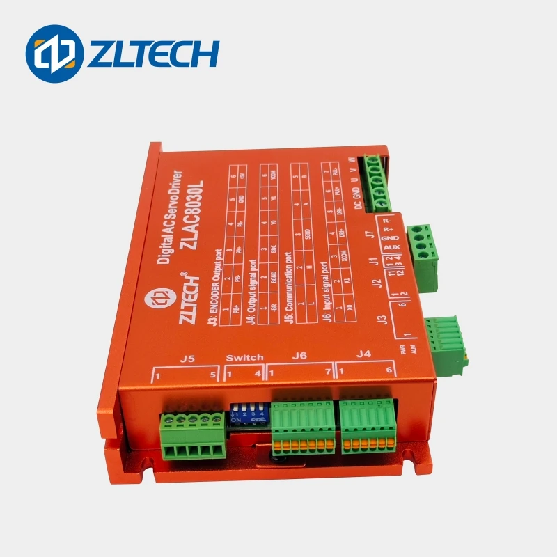ZLTECH 3 Phase 24V-48V 30-60A 1000W CANOPEN RS485 Pulse Brushless DC Electric Hub Servo Motor Controller Driver For Patrol Robot