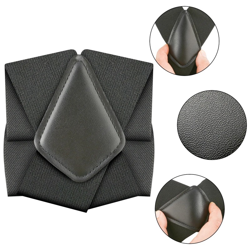 Men's Heavy-Duty 2-Inch Wide Adjustable Elastic Work Suspenders with Sturdy Clips X-Back Design for Durable Support