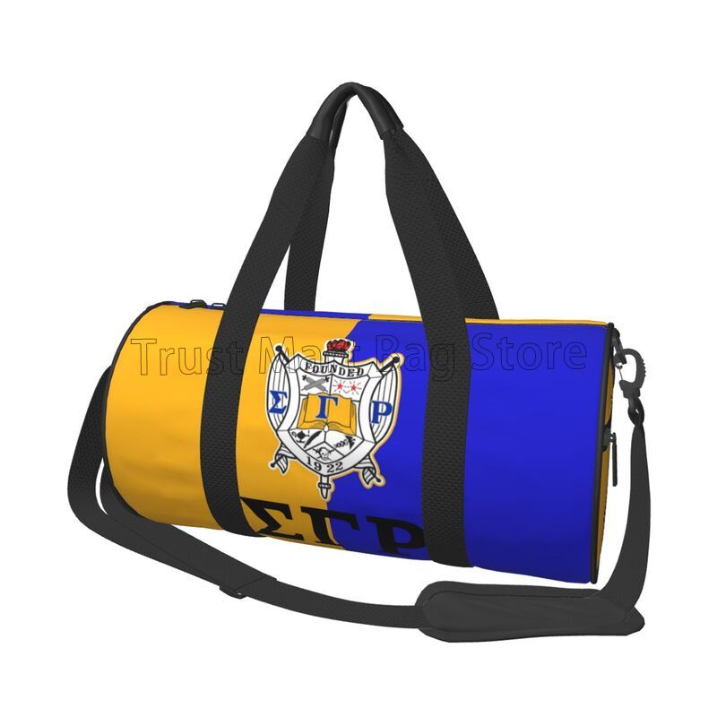 Sigma Gamma Rho Print Reisetasche Mehrzweck Weekender Taschen Duffle Rucksack für Frauen wasserdichte Sport Yoga Gepäck tasche