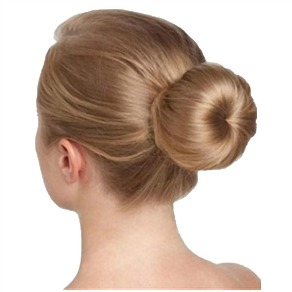 Creador de moños para el cabello a la moda, esponja de espuma mágica para Donut, herramientas de peinado para el cabello con anillo grande fácil, accesorios de bandas para el cabello de poliéster elástico