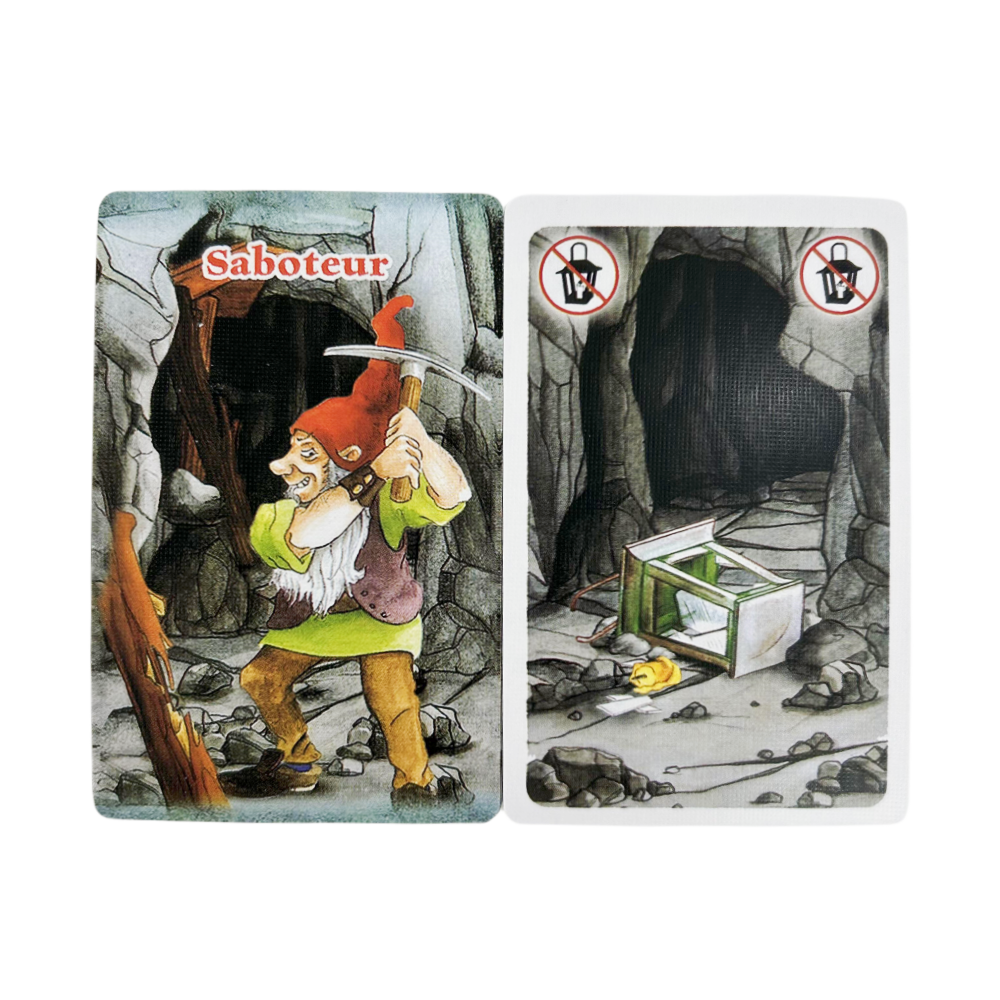 Saboteur 1 2 Board Game English Cards Table Games Funny Board Card for Families Party Dwarf Gold Mine Digging Miner Board Game