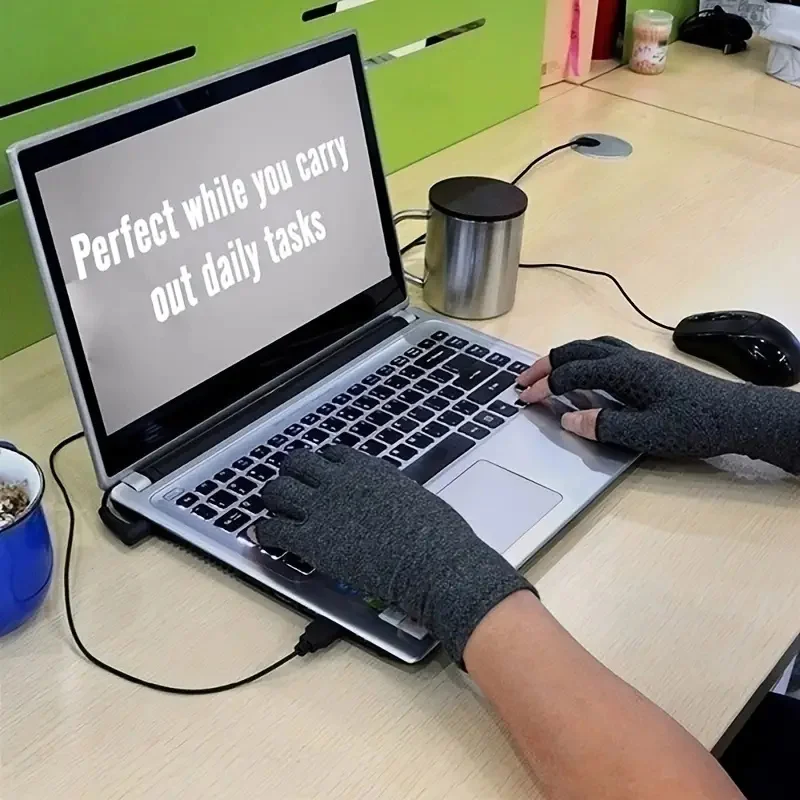 Beschermende handschoenen voor buitenfietsen met antislipontwerp met halve vingers voor eenvoudig gebruik Volledig verpakte handbescherming