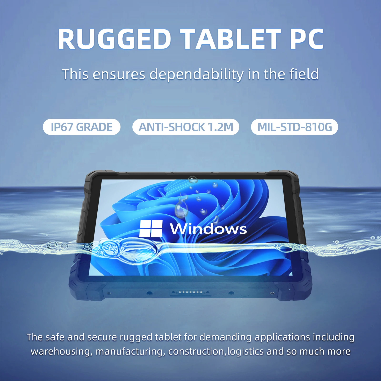 HIGOLE F7G Mini PC Tablet Industrial Robusto Tablet Windows 10 Pro Pad Touch Screen Display Intel N4120 WIFI 8 + 128G Mini Computador