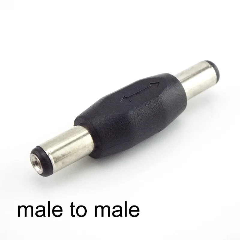 5.5X2.1mm 12V DC Power Conversion คู่ชายหญิงหญิงหญิงแผงอะแดปเตอร์เชื่อมต่อปลั๊กแจ็ค