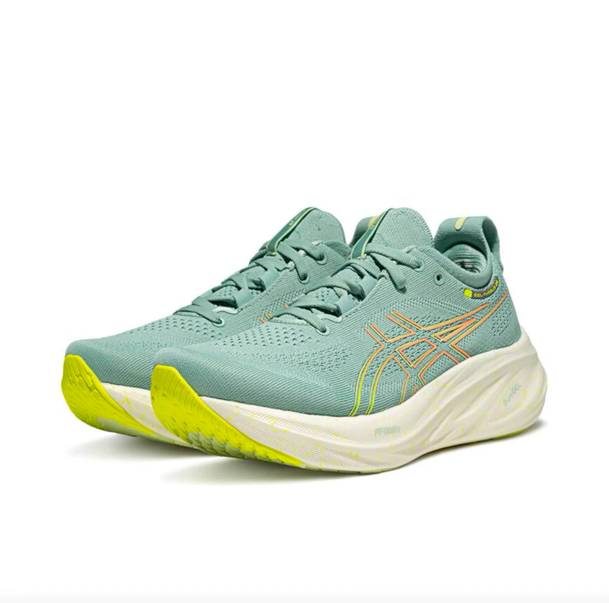 Asics Nimbus 26 รองเท้าวิ่งสตรีรองเท้า Tenis Original Cushion Nimbus 26 รองเท้าผ้าใบผู้หญิง Breathable Sport