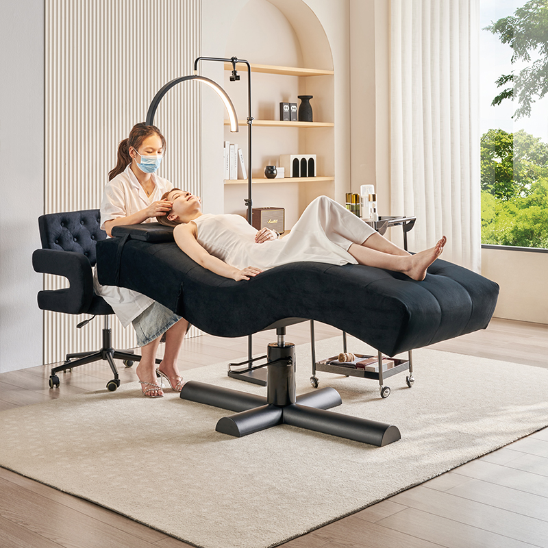 Table de Massage de tête d'hydrothérapie faciale, lits de cils de Salon, lit de soins de beauté, meubles de SPA, chaise longue de loisirs à usage domestique