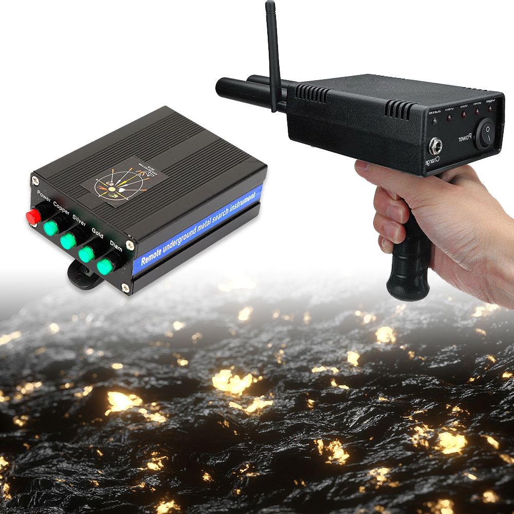 Detector de metales con pilas Detector de oro, plata, cobre y diámetro para interiores y exteriores