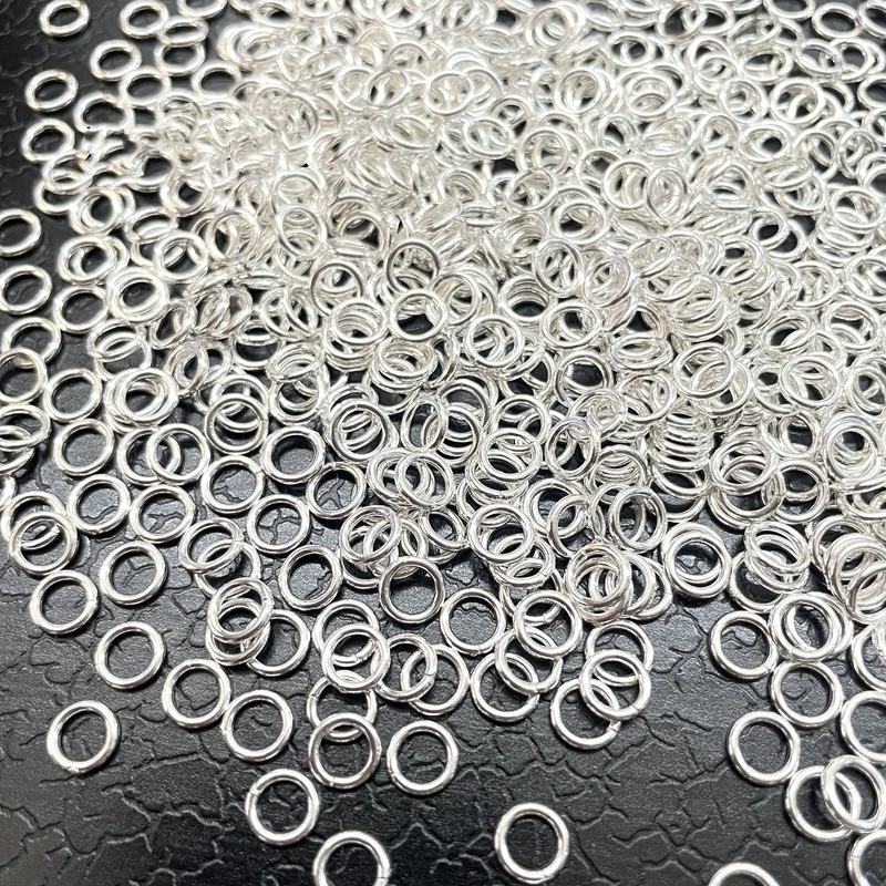 20 ชิ้นแท้ 925 เงินสเตอร์ลิงเปิดแหวนกระโดด O แหวน Connector Link Loop สําหรับ DIY สร้อยข้อมือเครื่องประดับหัตถกรรมทําผลการค้นหา