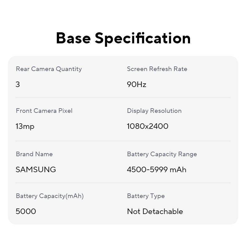 Samsung Galaxy A05s Smartphone , 64 Go, caméra frontale 50 MP, processeur Snapdragon 680, écran FHD + 6.7 ", charge super rapide 25W