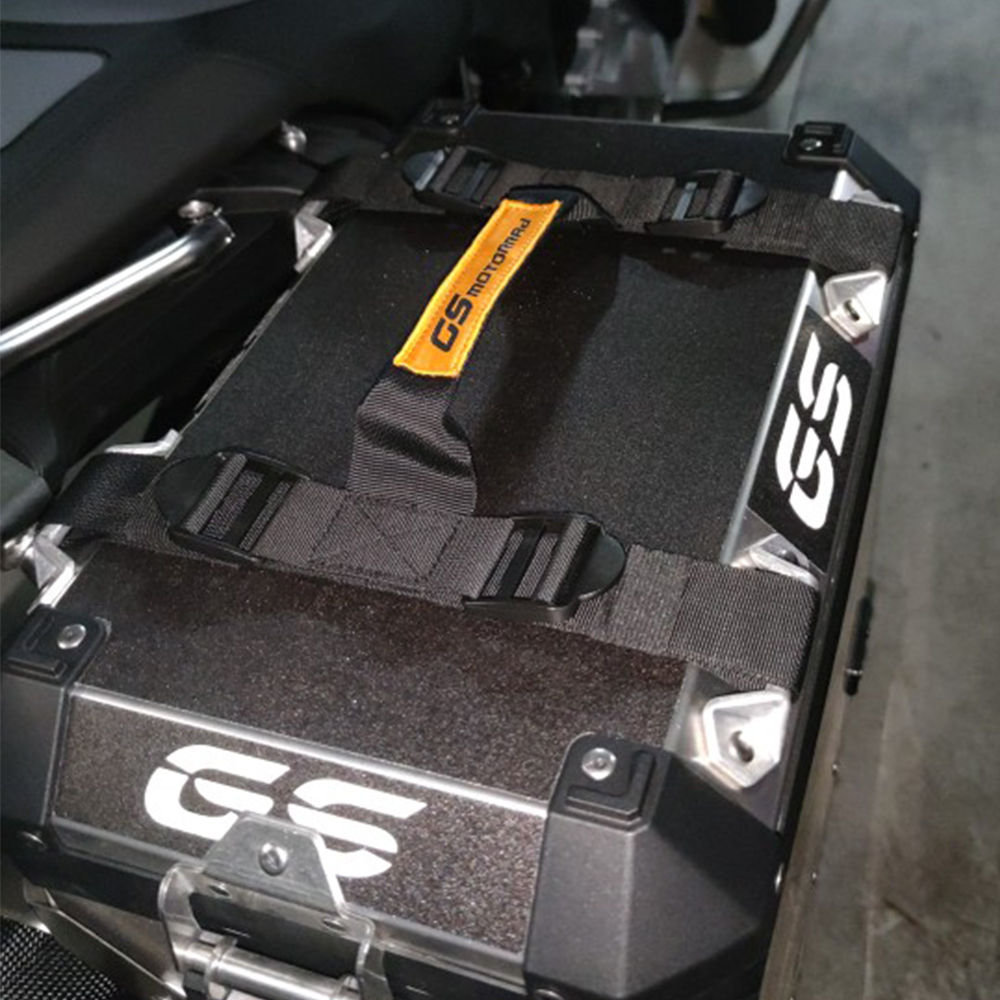 Alça de caixa lateral universal, alça de liga de alumínio, capa superior para bmw r1200gs lc r1250gs adv f850gs para benelli trk502x