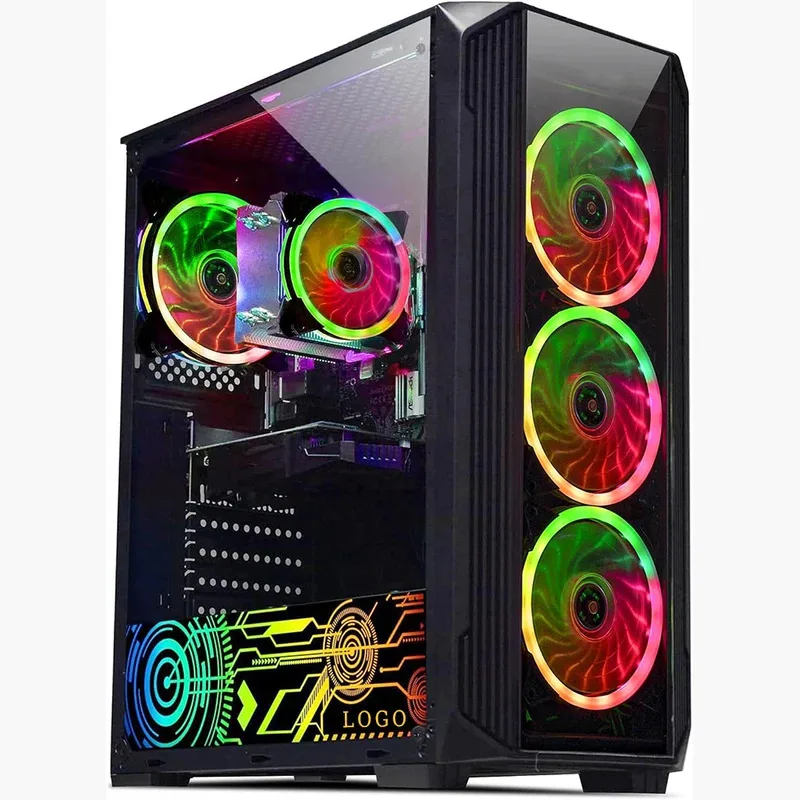 Venta al por mayor Torres de escritorio Juegos PC Computadora Set completo Intel Core I7 4.0Ghz GTX 1660S 6GB 32GB DDR4 RAM 1TB SSD RGB Ventiladores para jugadores