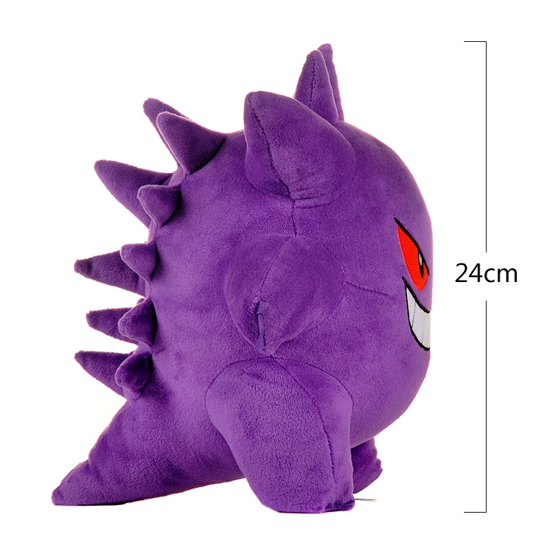 Gengar 포켓몬 봉제 인형, 악마 봉제 인형, 재미있는 애니메이션 피카츄 봉제 인형, 카와이 취미 컬렉션, 크리스마스 선물