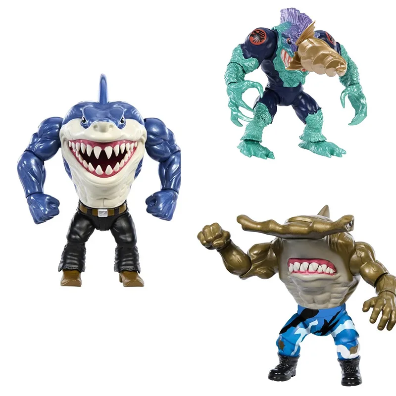 Mattel Street Sharksshark asli pria adalah tokoh aksi Model 6265 Dekorasi Desktop Figurine ornamen koleksi mainan