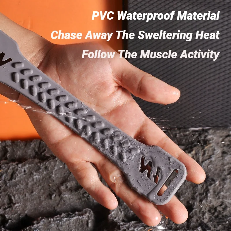 Ginocchio in PVC regolabile Fascia rotulea Supporto tendine Strape Brace Assorbimento degli urti Cinghia di compressione Cuscinetti Protezione sportiva