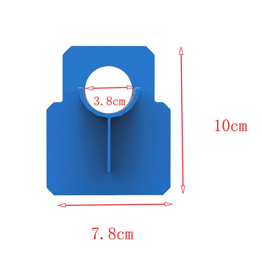 2PCS Swimming Pool Pipe Fixing Holder Support for Intex Above Ground Pool 30-38mm Hose Outlet Mount Bracket with Cable Tie Clamp